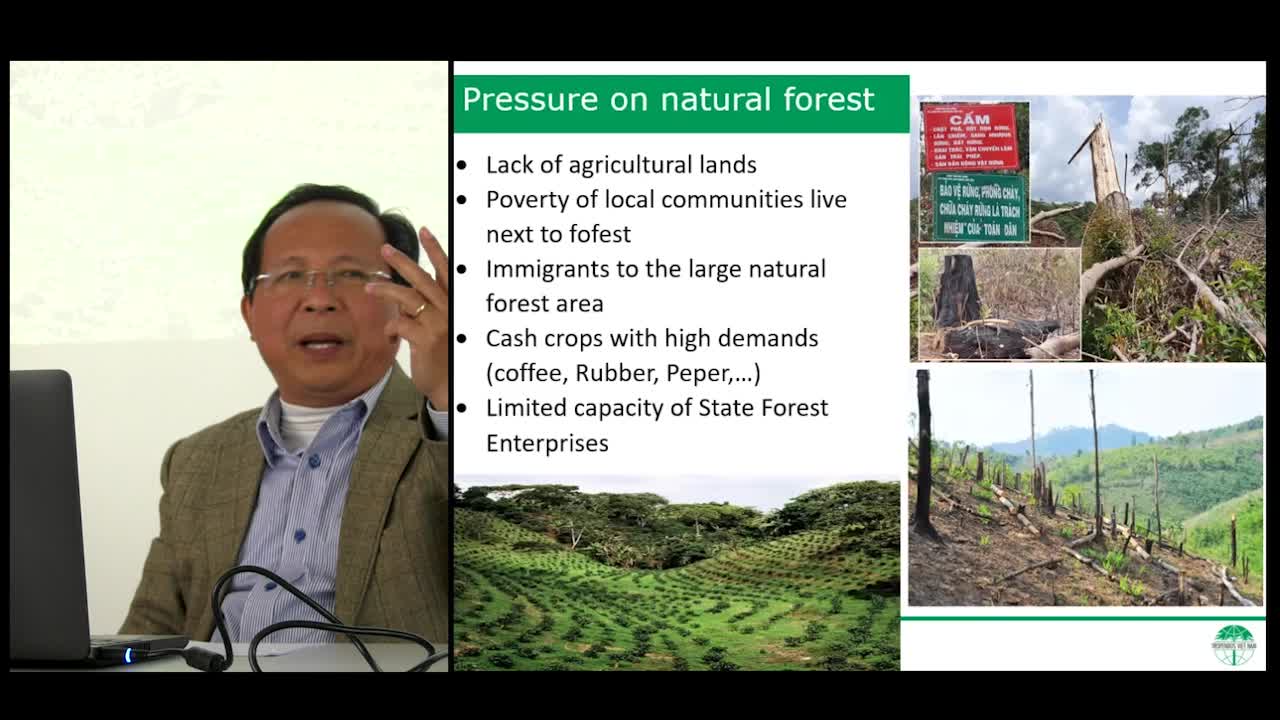 Forest restoration including agro-forestry in Central Highlands of Vietnam