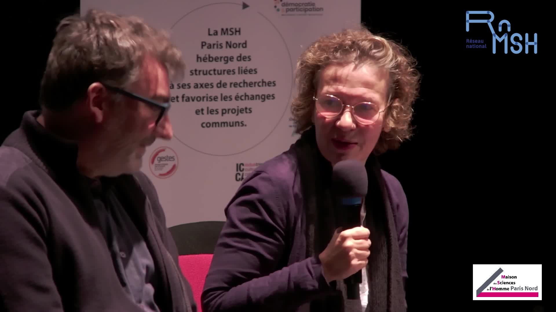 Anne Sedès et Nicolas Thély - À propos de #JournéeEcologieClimaRNMSH - Ouverture de la journée