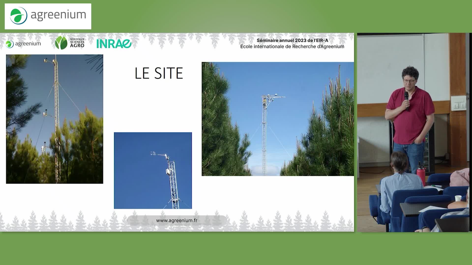 2 - Présentation de la station de mesure ICOS de Salles : historique, données, publications et mesures en cours