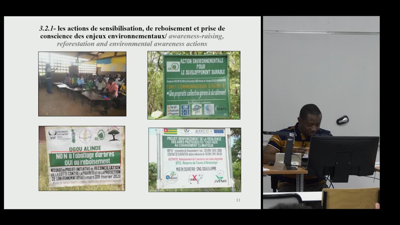 Impact de la dynamique progressive sur les services écosystémiques de la réserve de faune d'Abdoulaye (Centre-Togo)