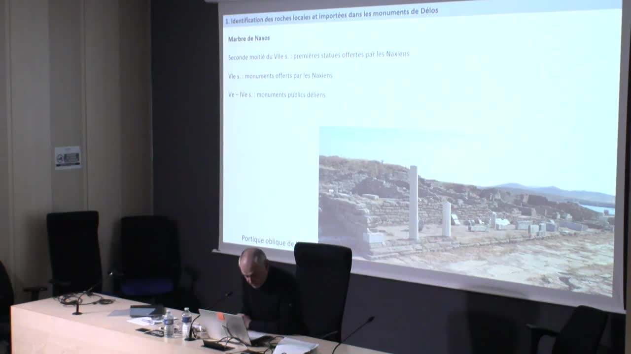 Cycle Pouilloux : Les pierres à bâtir de l’île d’Apollon