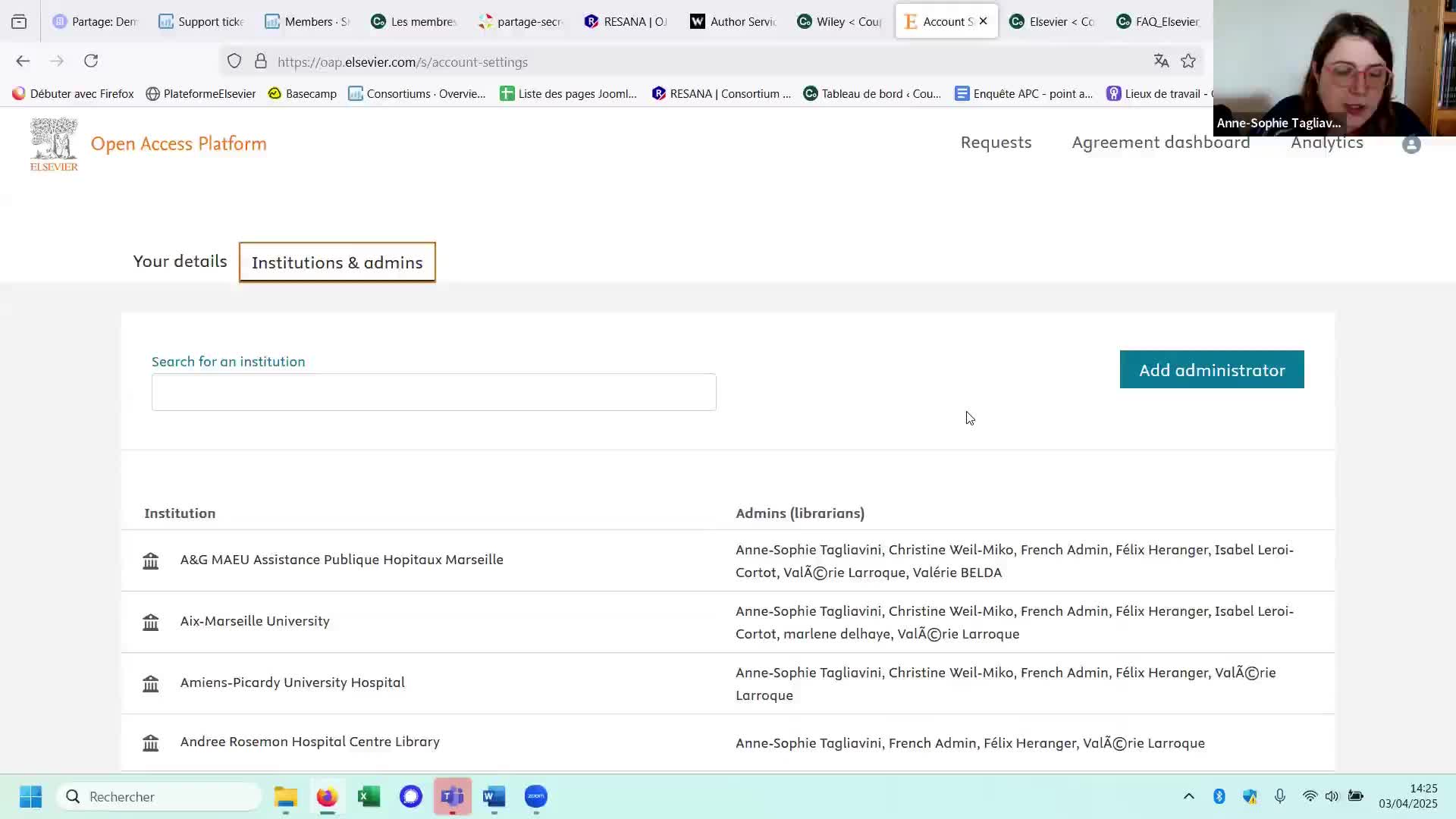Présentation des plateformes de validation Wiley et Elsevier