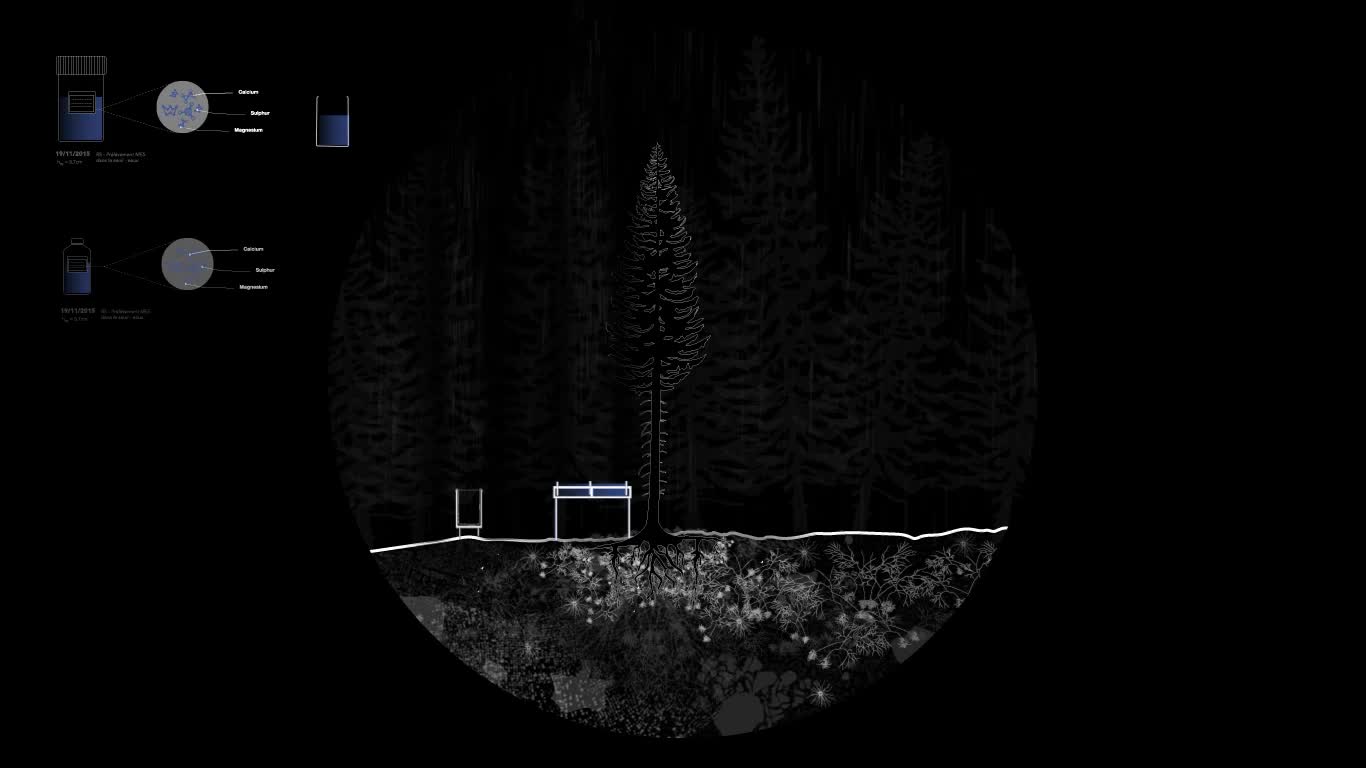 A CZO space animated map in 8 chapters
