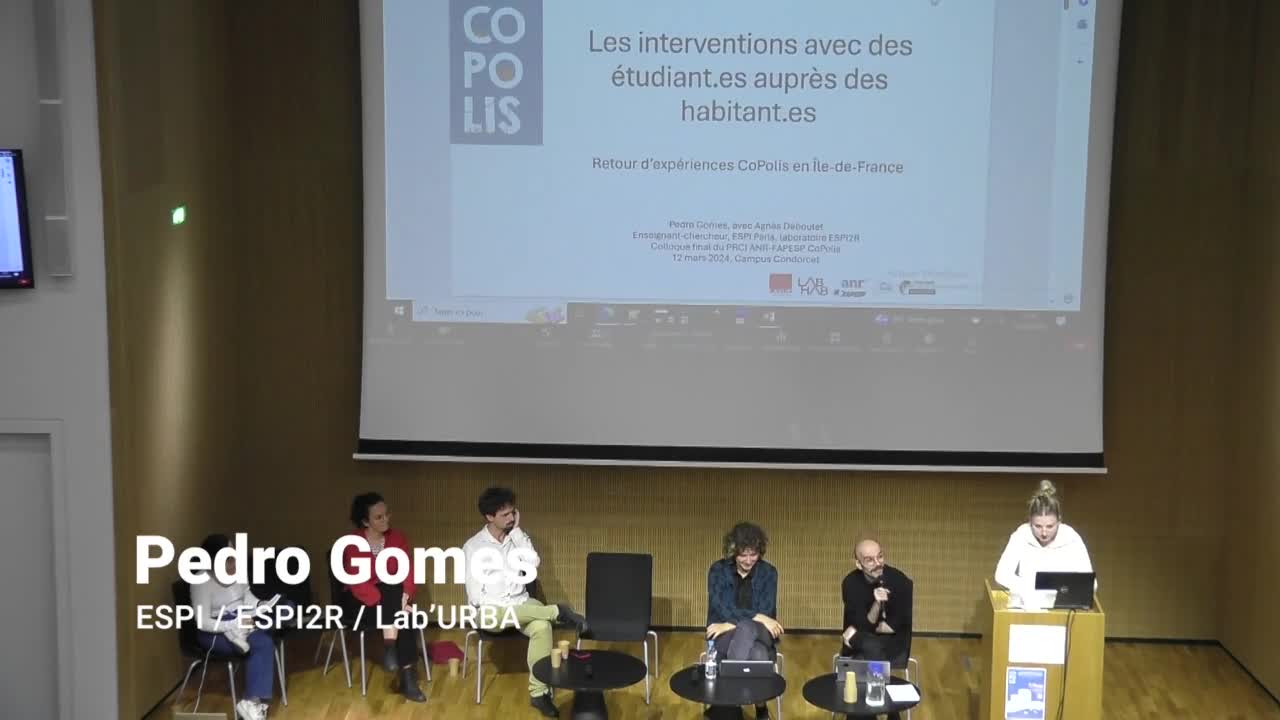Modalités d’engagement de l’université : entre initiatives expérimentales et institutionnalisation_Colloque CoPolis_TableRonde5