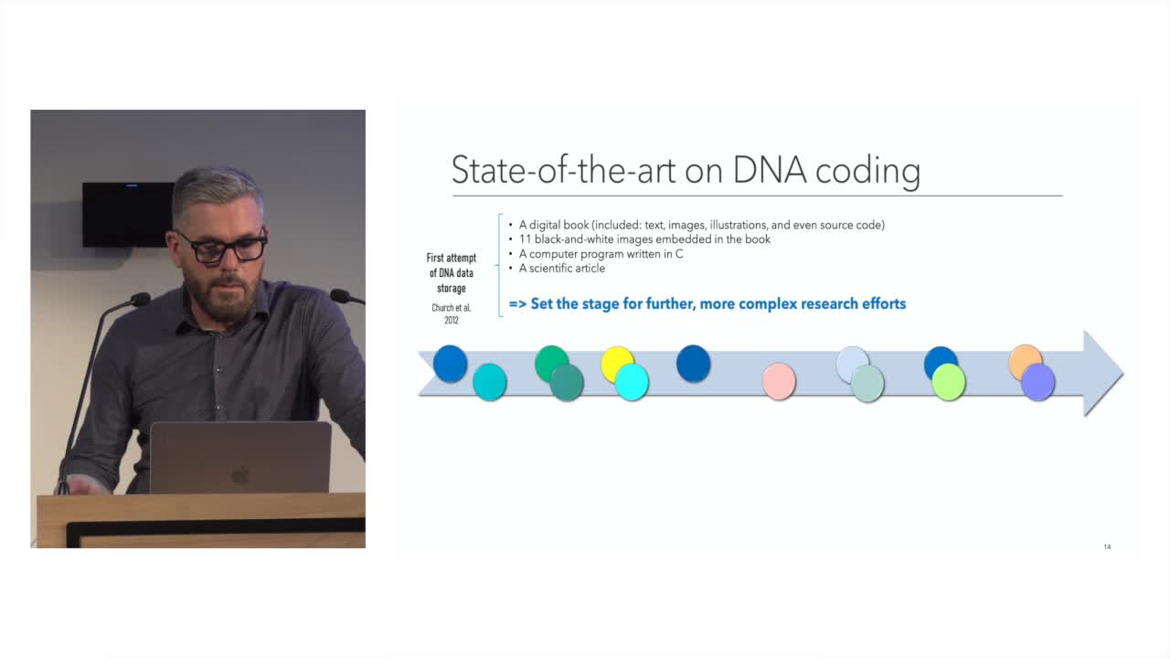Storing Digital Data on Synthetic DNA: State of the Art and Open Challenges, by Marc Antonini (CNRS)