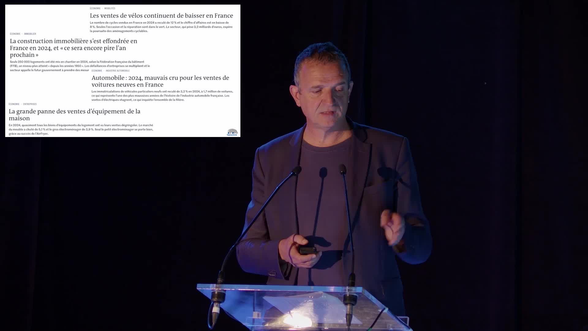 Conférence économie circulaire - François-Michel Lambert