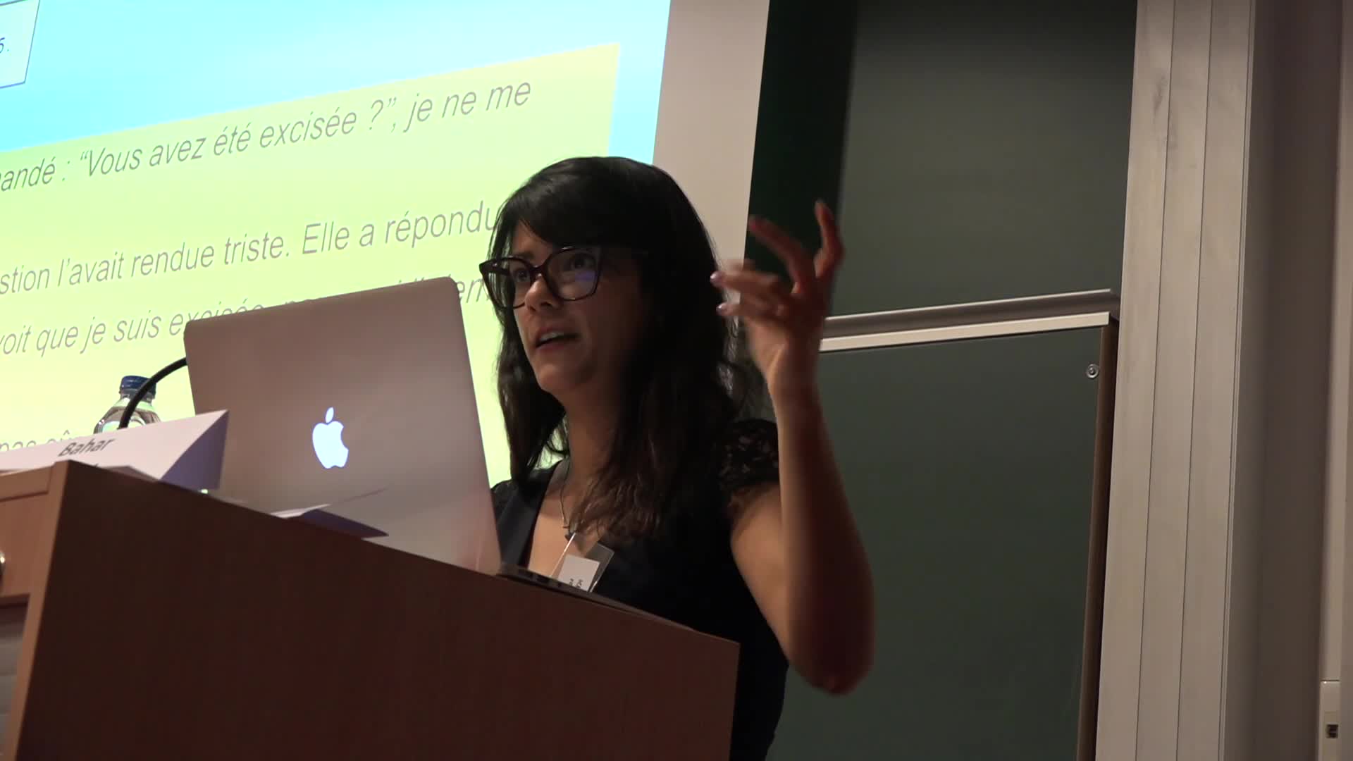Journée d'étude « Racisme, migrations, santé: comprendre les inégalités à travers le prisme du genre » - Intervention de Bahar Azadi