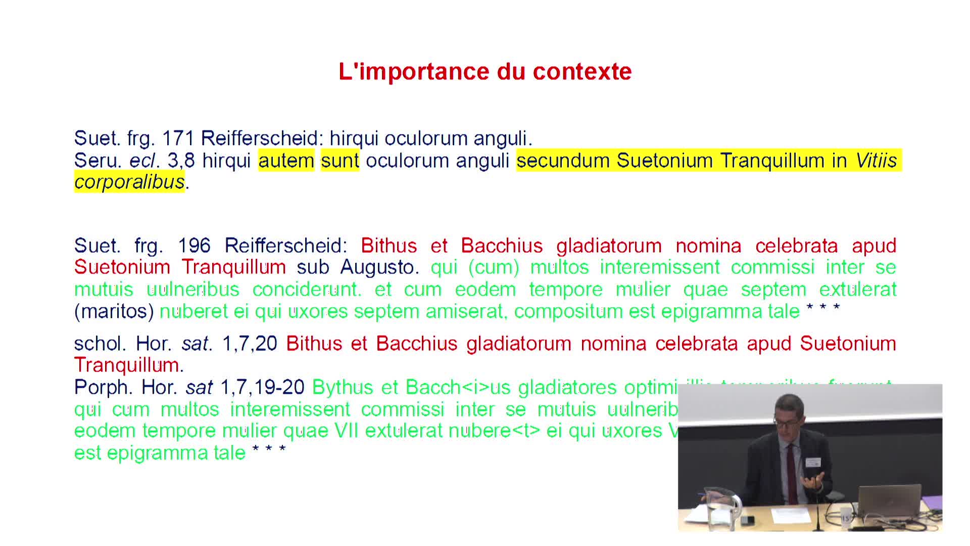 Éditer les textes fragmentaires : enjeux théoriques et solutions techniques, par Alessandro Garcea (Sorbonne Université)