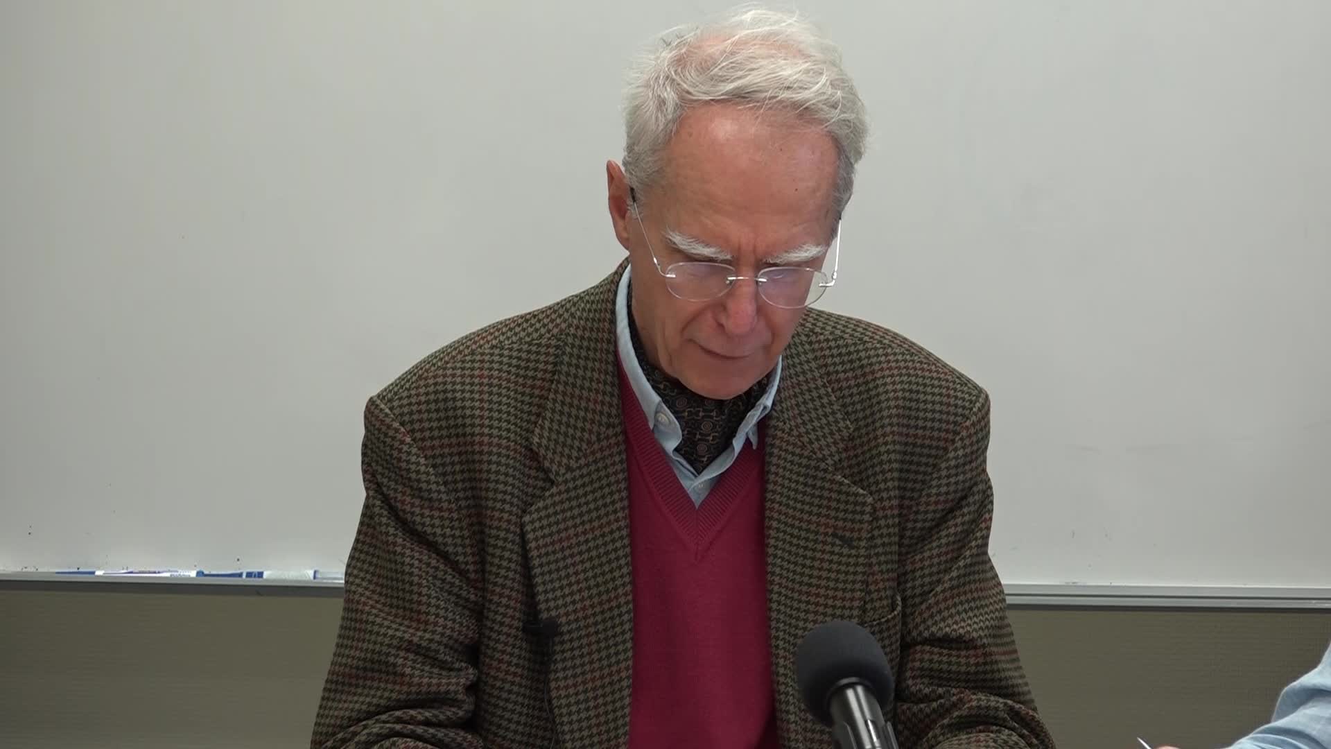Conférence de Luc Brisson [ Intellect et sensation : Philèbe 31b-51a ]