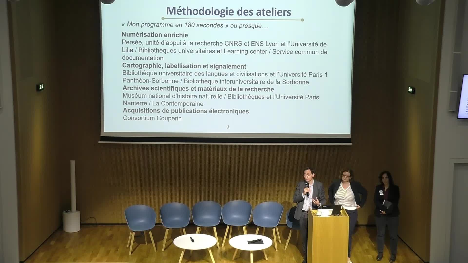 Méthodologie des ateliers