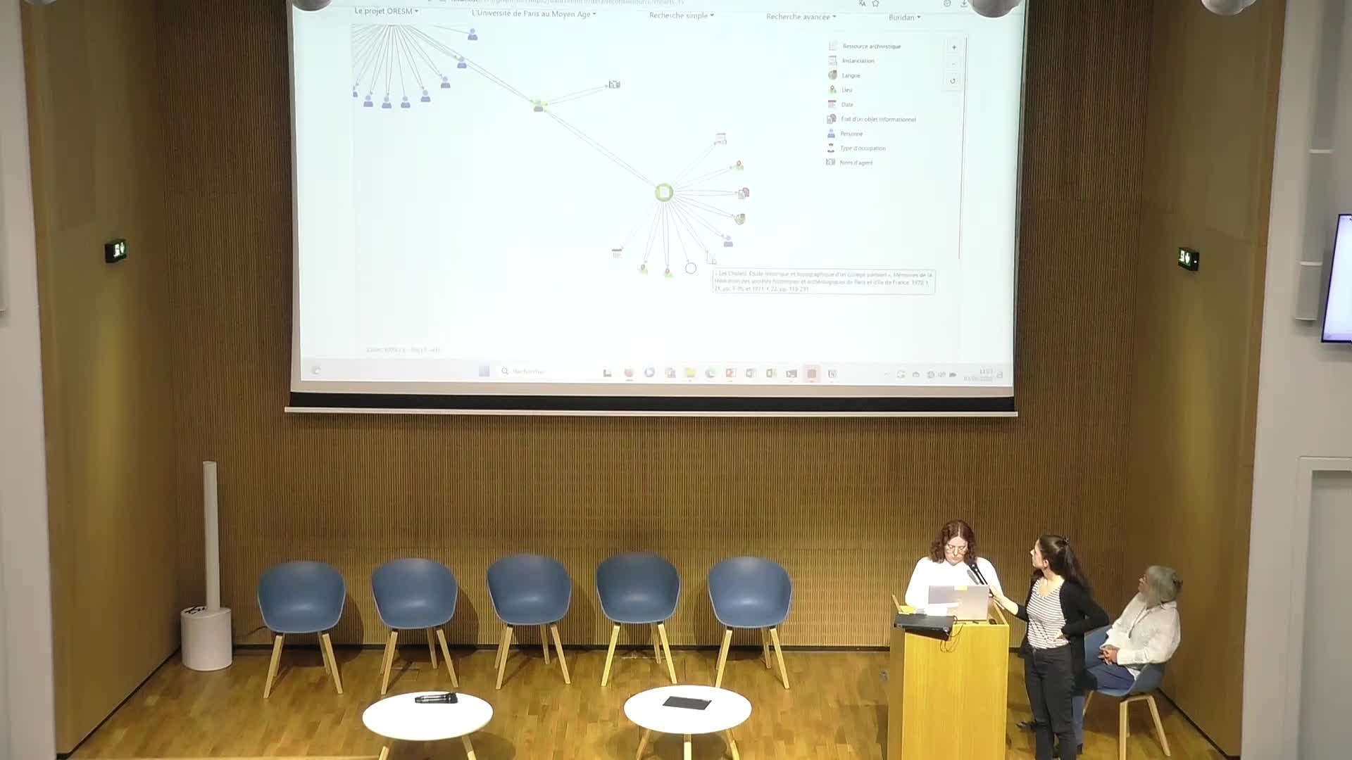 Projet ORESM – Laurence Bobis, Gaëlle Guimezanes et Laurie Aoustet (BIS – Université Paris 1 Panthéon-Sorbonne)