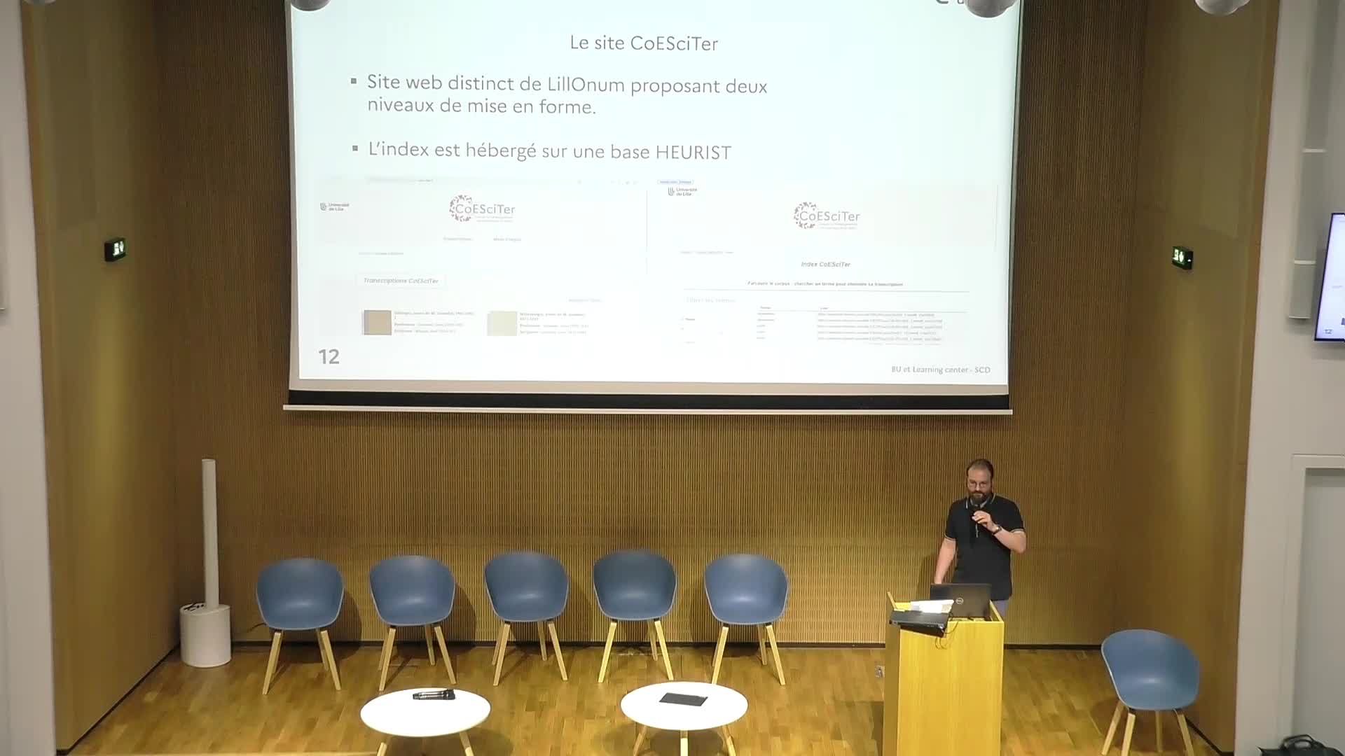 Projet CoESciTER – Geoffray Haraux (Université de Lille)