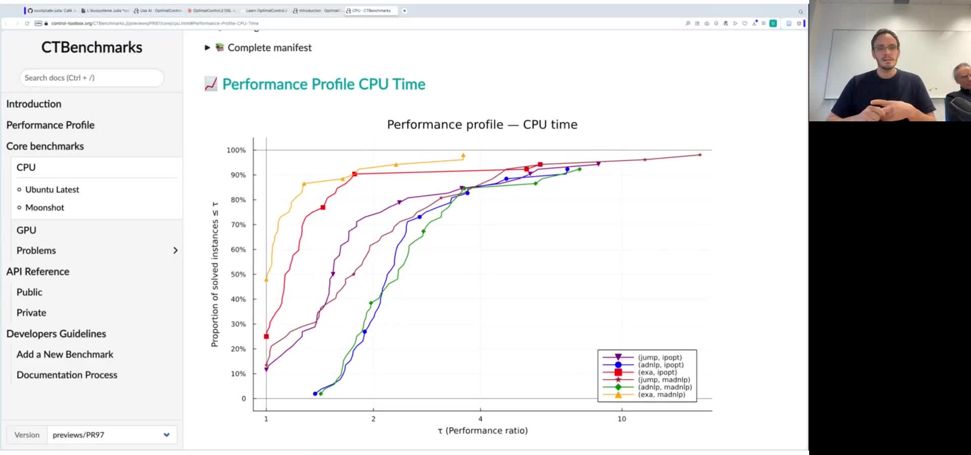 Café Julia: l’écosystème control-toolbox pour le contrôle optimal