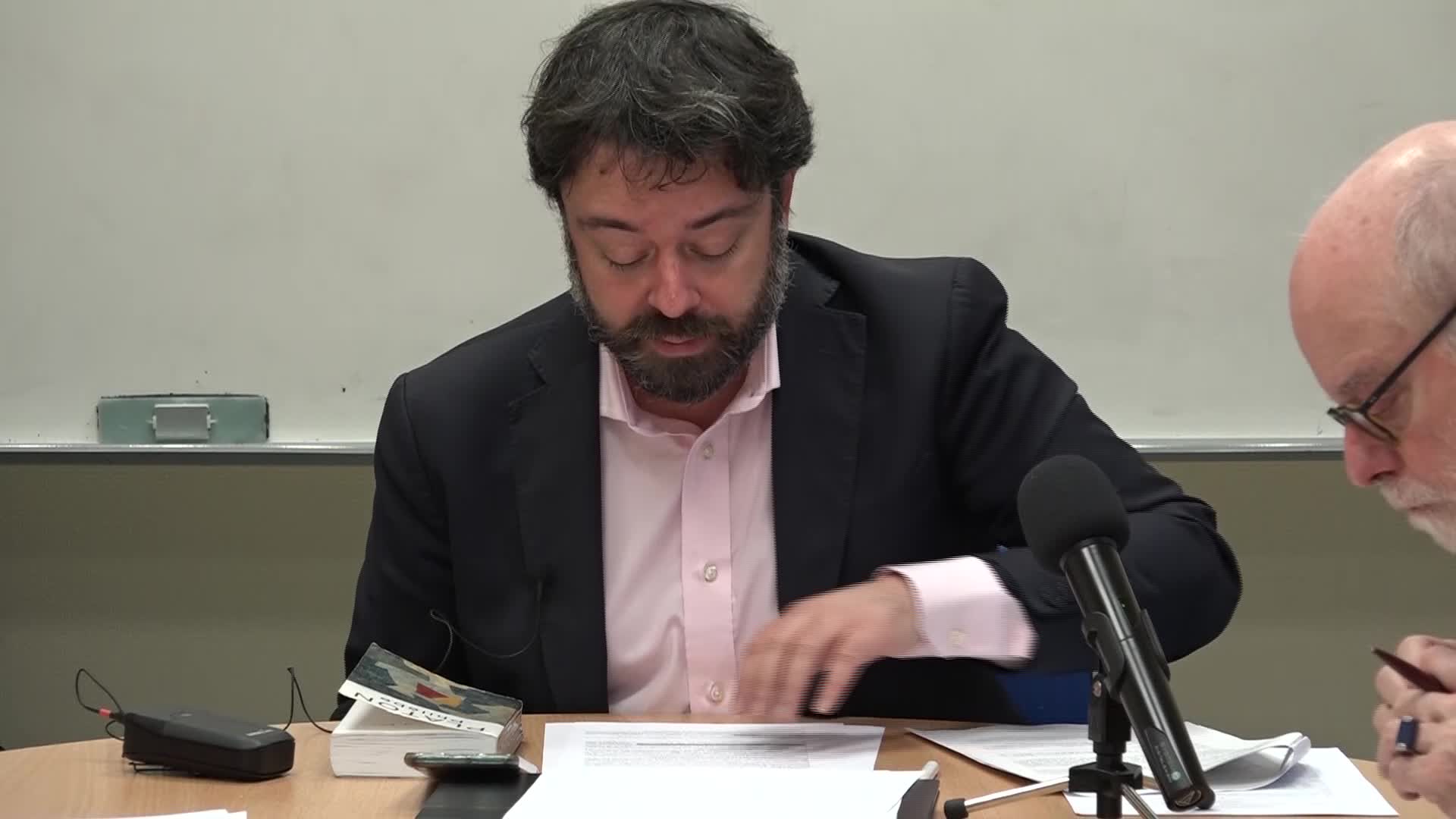 Conférence de Marco Donato [ Images de la dialectique et forme du dialogue dans le Philèbe ]