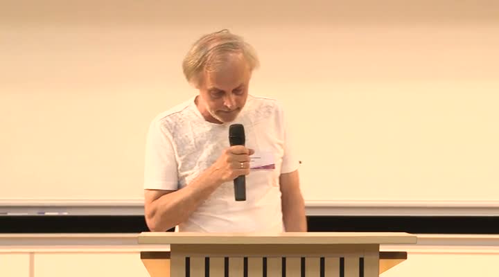 Yves Gingras, "Nature et pertinence de la sociologie", session plénière du congrès 2015 de l'AFS