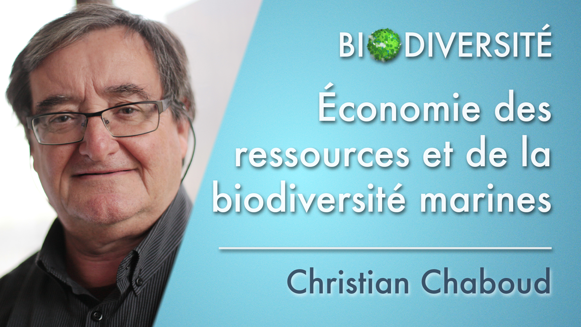 EN-11. The economics of marine resources and biodiversity