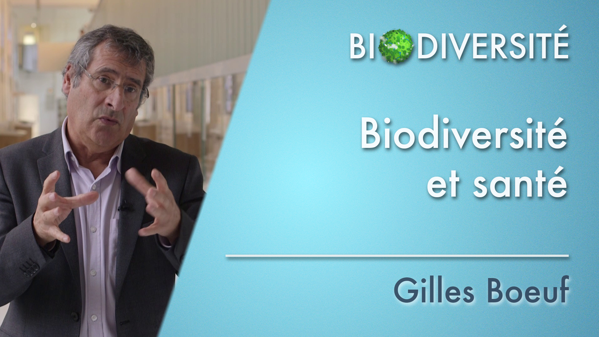 Biodiversity and health - Introduction
