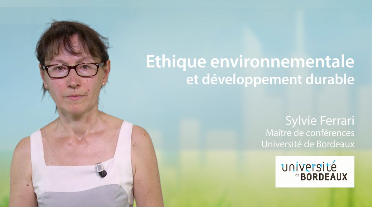 EN-3. Environmental ethics and sustainable development