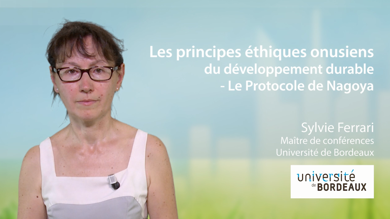 EN-7. The UN's ethical principles on sustainable development - The Nagoya protocol
