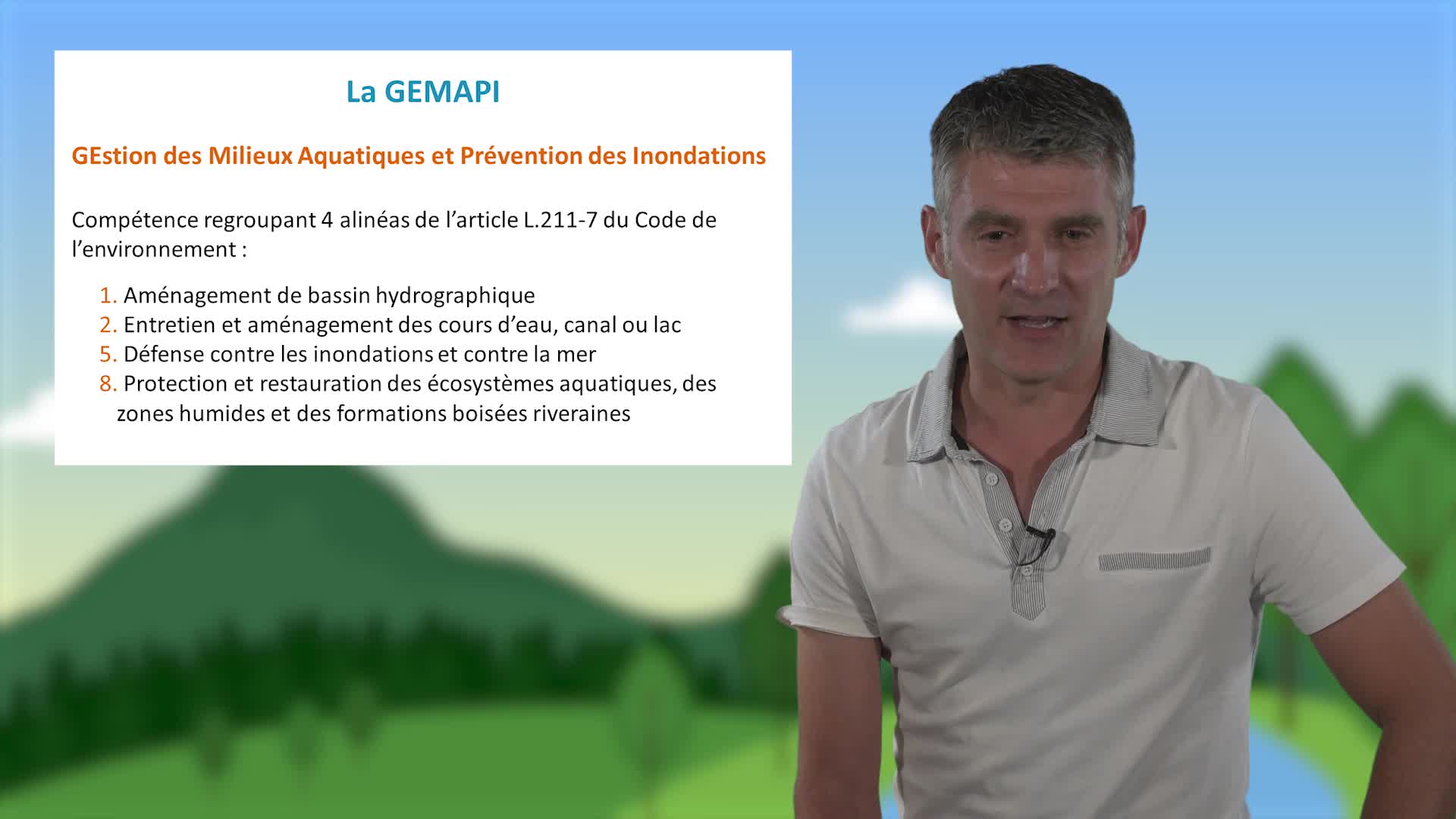 Gestion des milieux aquatiques et prévention des inondations : la compétence GEMAPI