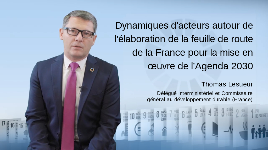 Dynamiques d'acteurs autour de l'élaboration de la feuille de route de la France pour la mise en œuvre de l’Agenda 2030