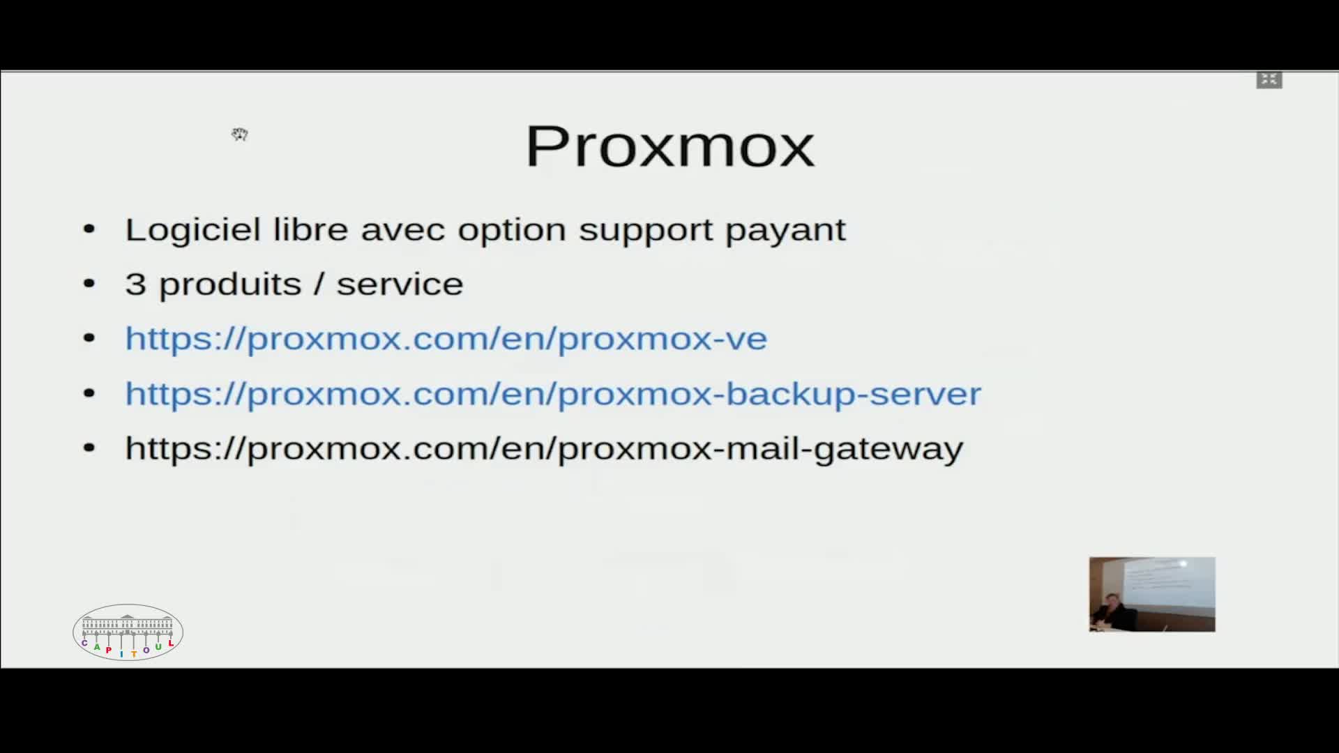 Sauvegarde et archivage - Sauvegarde Proxmox Backup