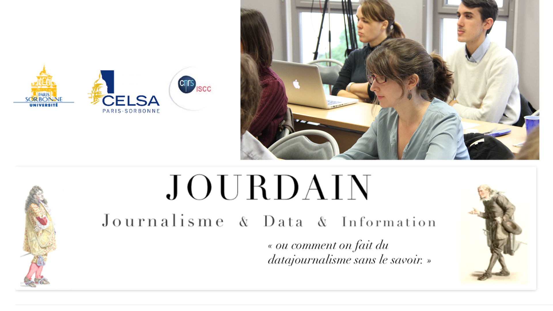 Projet Jourdain : Journalisme, Data et Information,  approche économique des données personnelles, les questions de la salle