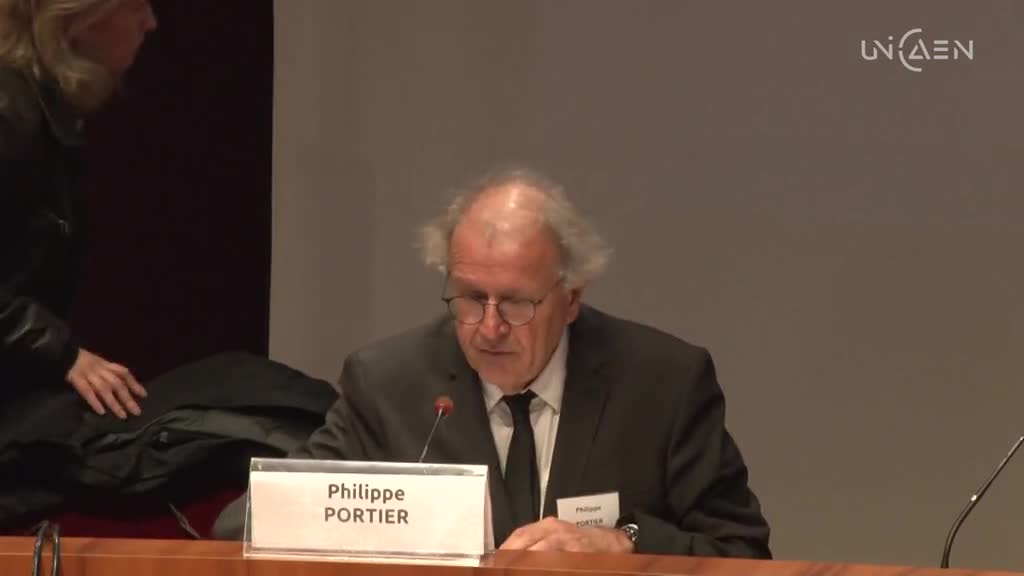 02 - Conférence inaugurale de Philippe PORTIER. Laïcité et enseignement des faits religieux.