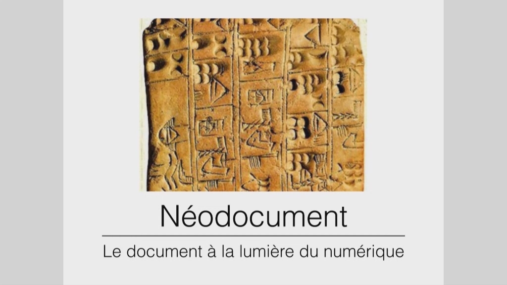 05A : Néodocument ; le document à la lumière du numérique (CN14-15)