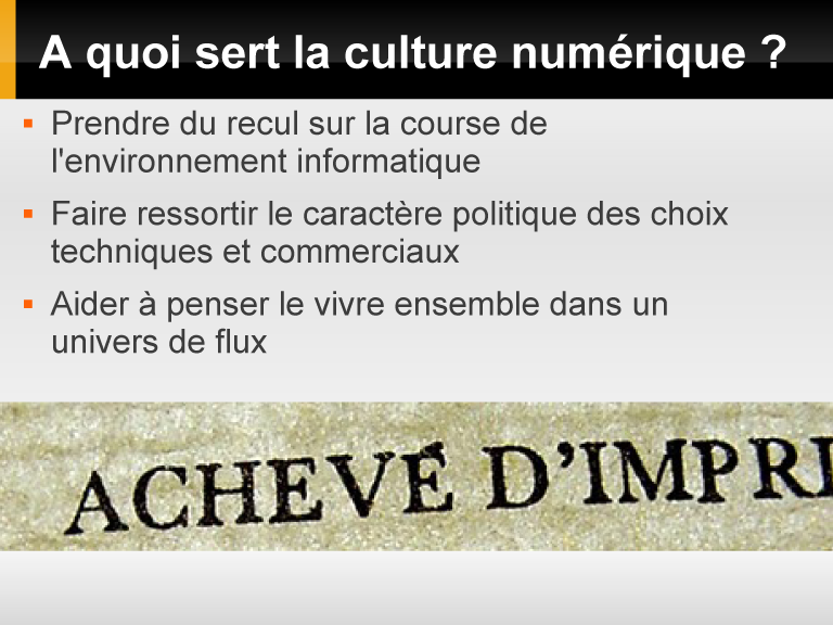 Culture numérique 2012-2013 > 11 : Vu, Lu, Su, Le document à la lumière du numérique (2ème partie)