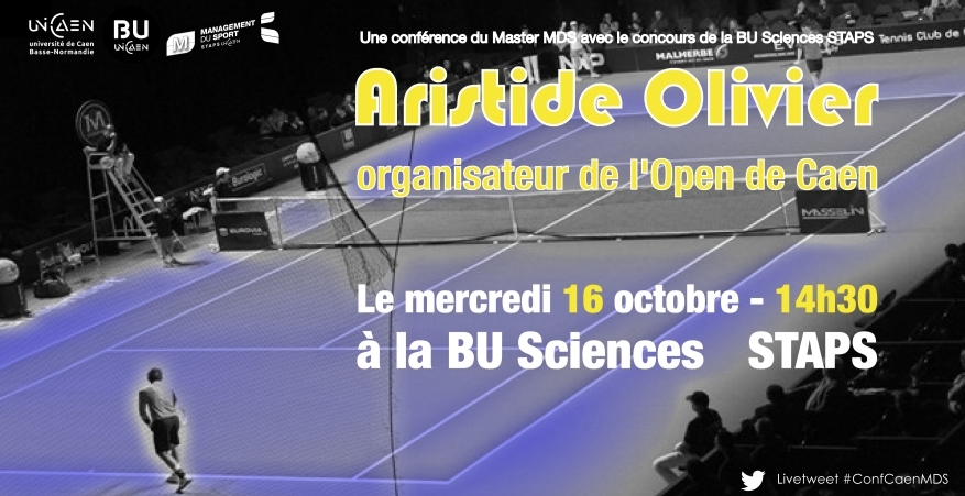 Aristide Olivier : L'organisation au Zénith de Caen
