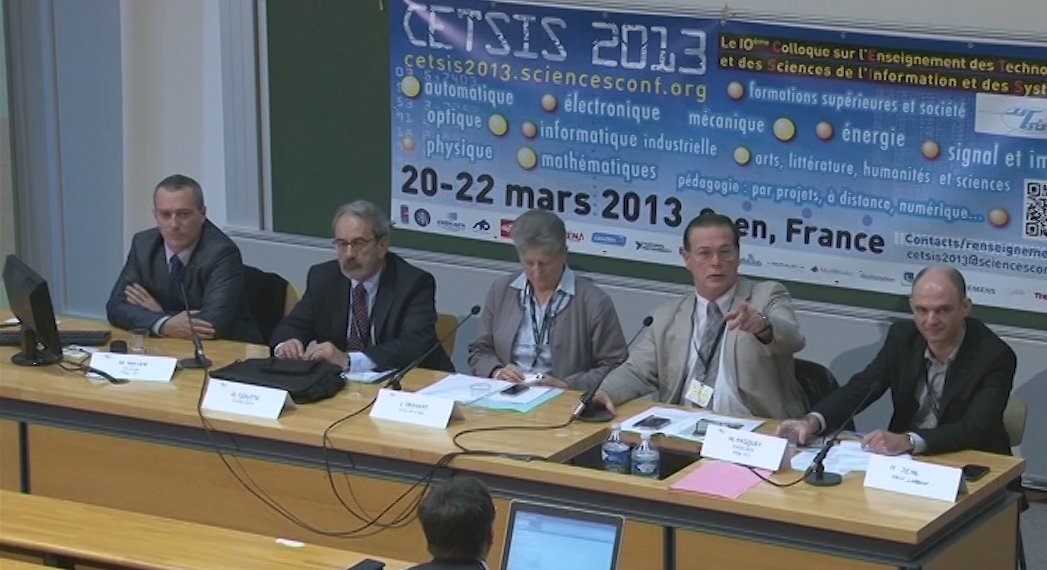 Cetsis 2013 - Table ronde 04 : Évolutions des besoins sociétaux et impacts sur les formations supérieures