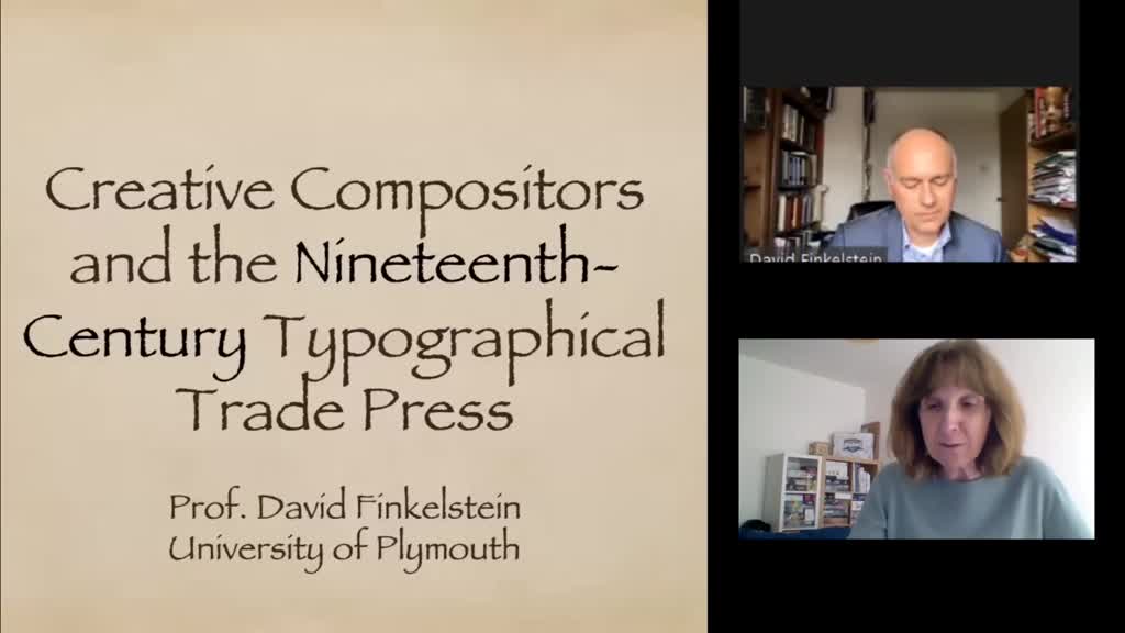 Eribia  20-21 |  David Finkelstein_"Creative Compositors and the Nineteenth-Century Typographical Press"