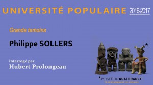 Grands Témoins : Philippe SOLLERS
