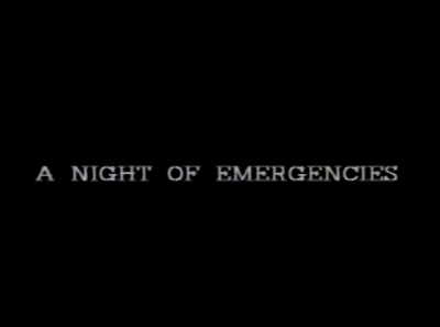 Une nuit d'urgence