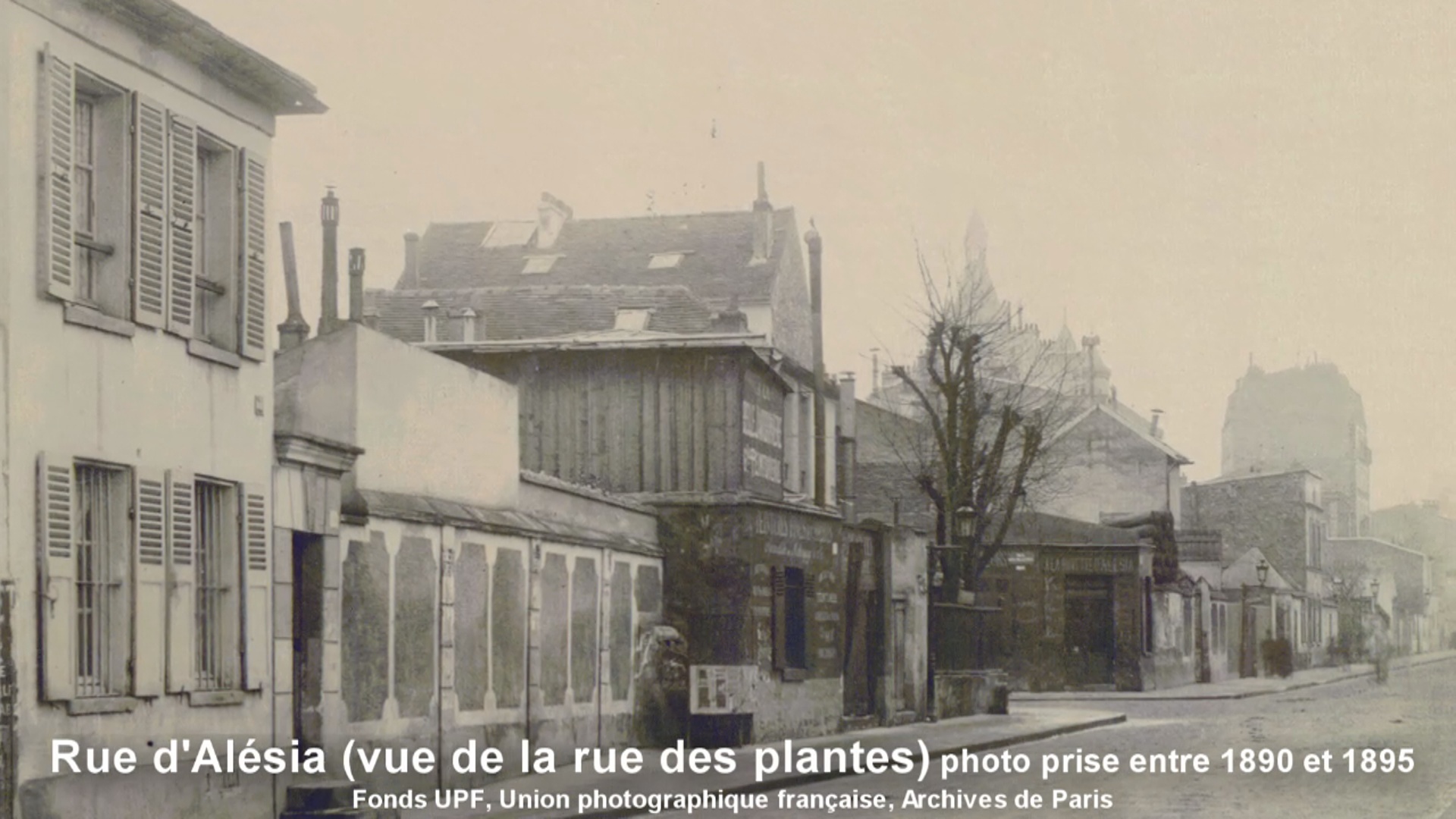 Plaisance près Montparnasse. Quartier parisien, 1840-1985