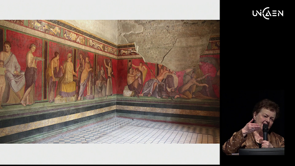 La fresque de la Villa des Mystères à Pompéi | Canal U