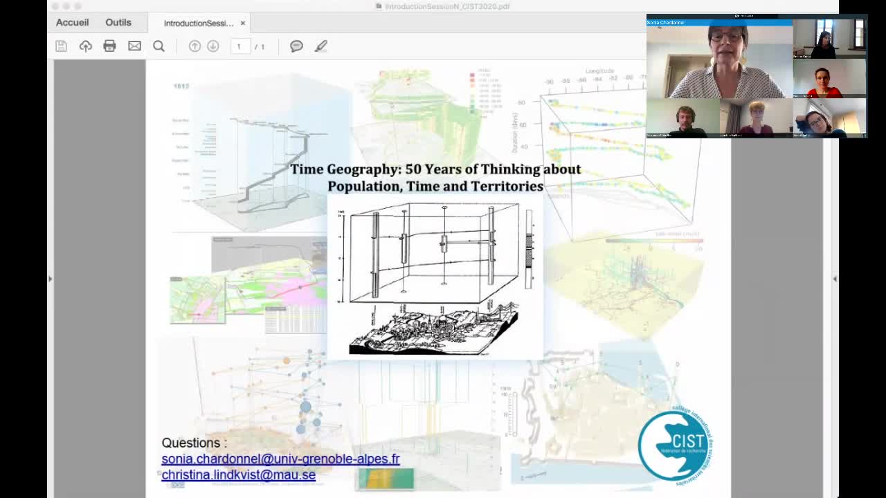 Session N - Time Geography: 50 Years of Thinking about Population, Time and Territories
