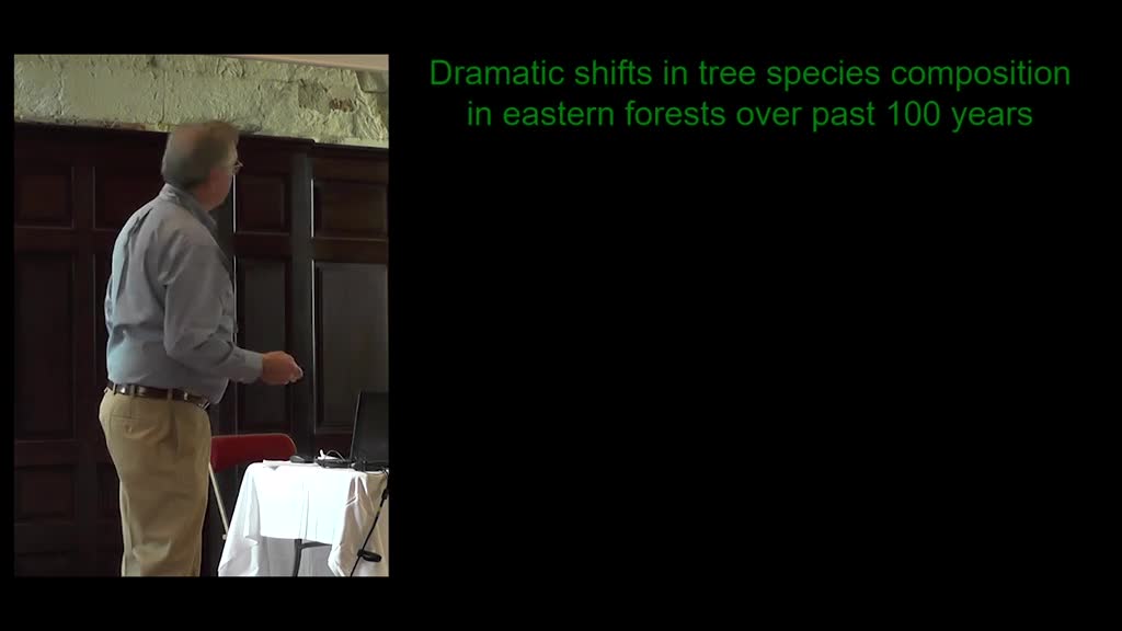 15 - "Effondrement de la biodiversité et avenir des forêts feuillues d'Amérique du Nord" : Walt Carson (University of Pittsburg)
