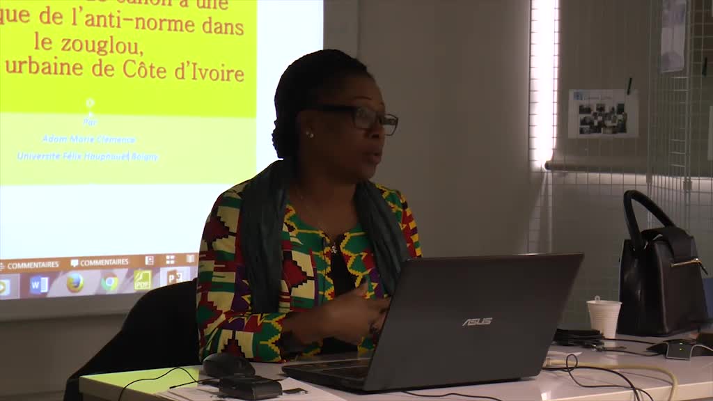 Adom Marie Clémence ( Université Félix Houphouet Boigny ) : "De l'absence de canon à une esthétique de l'anti-norme dans le zouglou, Poésie urbaine de Côte d'Ivoire"