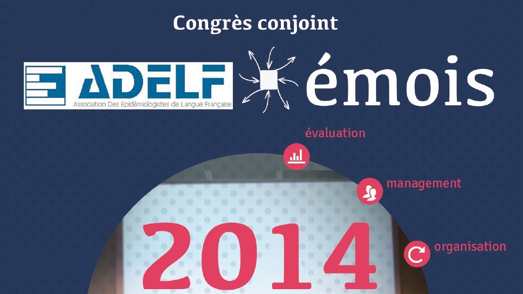 Journées Emois Paris 2014: Risque d’embolie pulmonaire, d’accident vasculaire cérébral
ischémique et d’infarctus du myocarde chez les femmes sous contraceptif
oral combiné en France