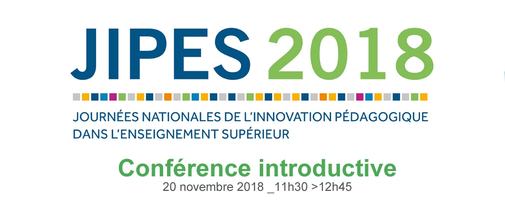 "JIPES 2018"_Conférence introductive - Philippe PARMENTIER