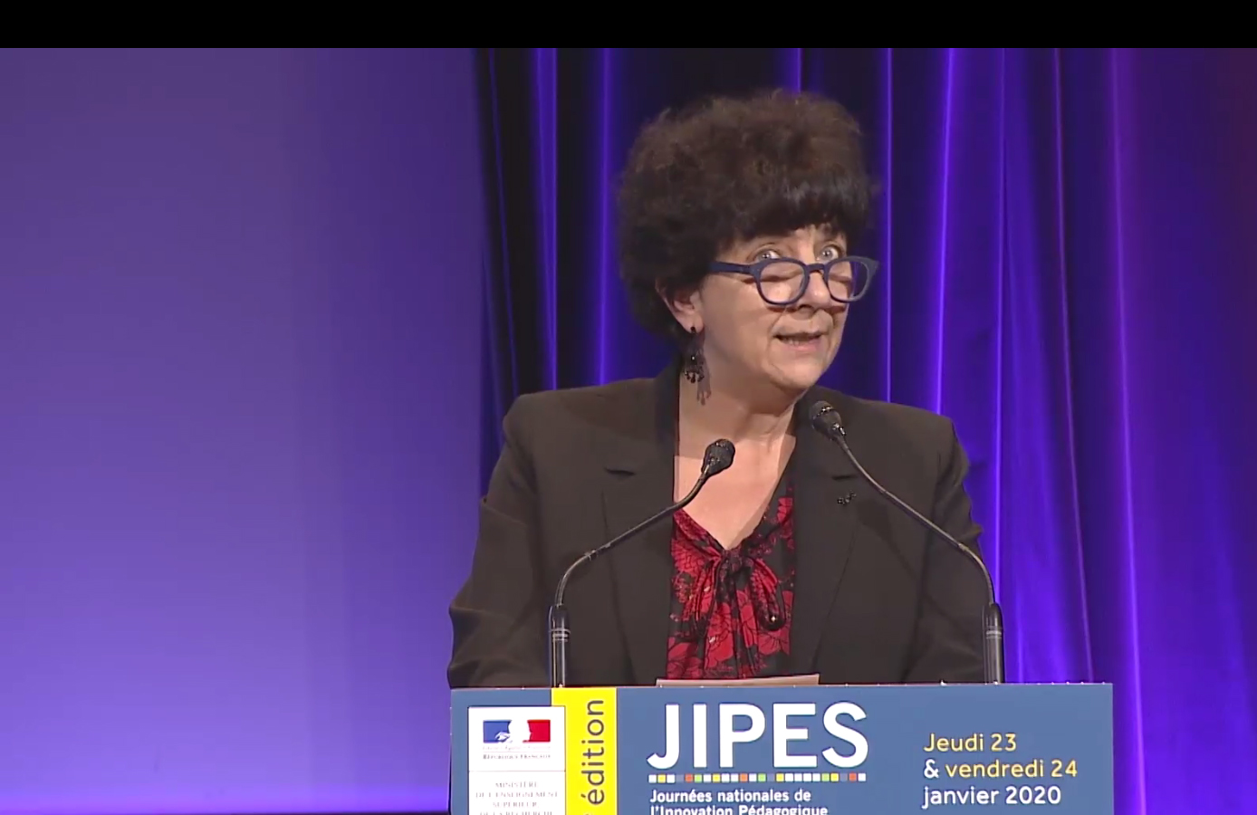 JIPES 4ème édition - 9 - Clôture des JIPES par Madame la ministre Frédérique Vidal