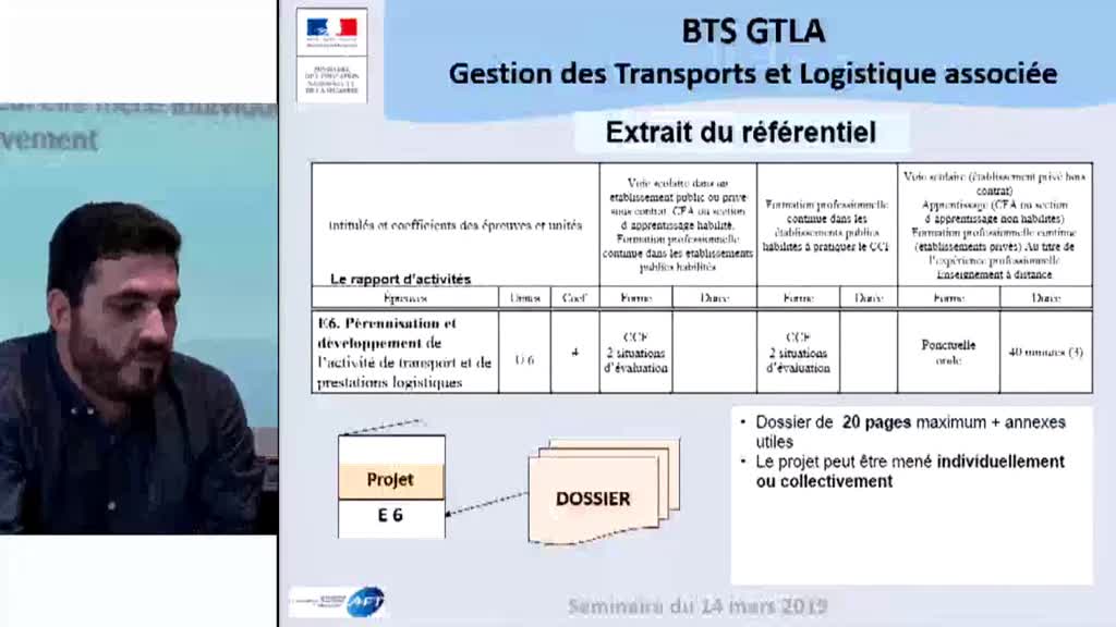 GTLA - Certifications - Épreuve E-6 : pérennisation et développement de l’activité de transport et de prestations logistiques