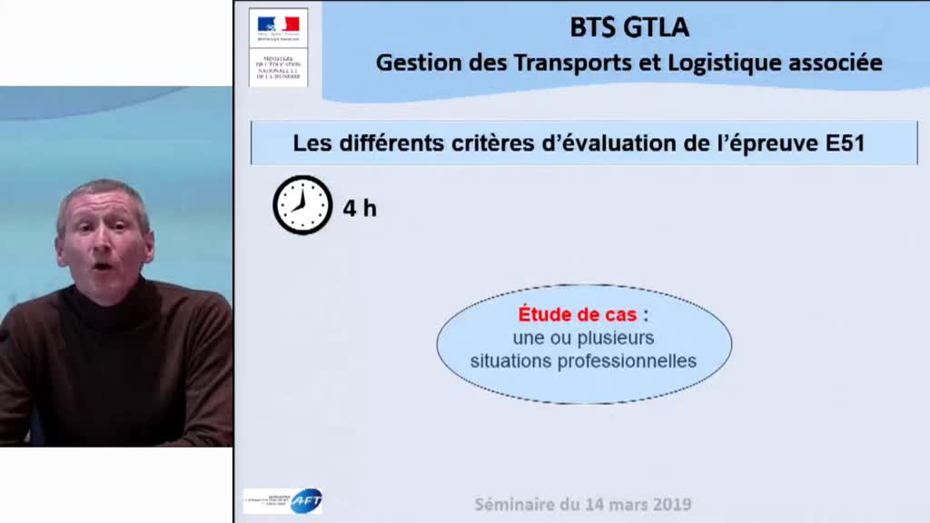 GTLA - Certifications - Épreuves E5-1 et E5-2