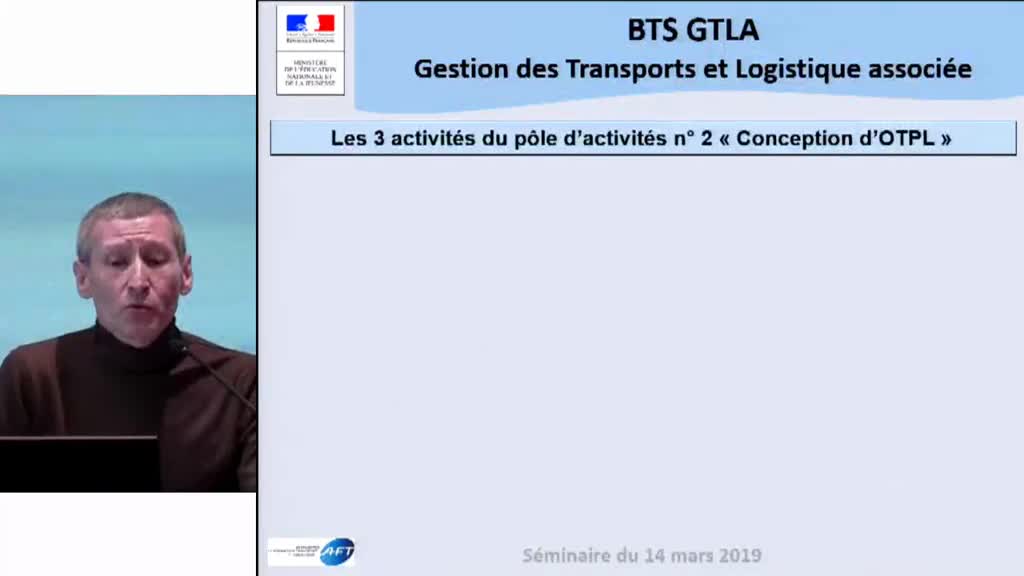 GTLA - Des activités aux compétences, la place des savoirs associés - Bloc 2