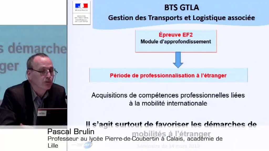 GTLA - Module complémentaire - Mobilité internationale