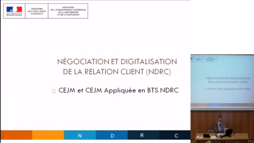 Mise en œuvre du BTS NDRC : 8 - Culture juridique économique et managériale (CEJM) et CEJM appliquée