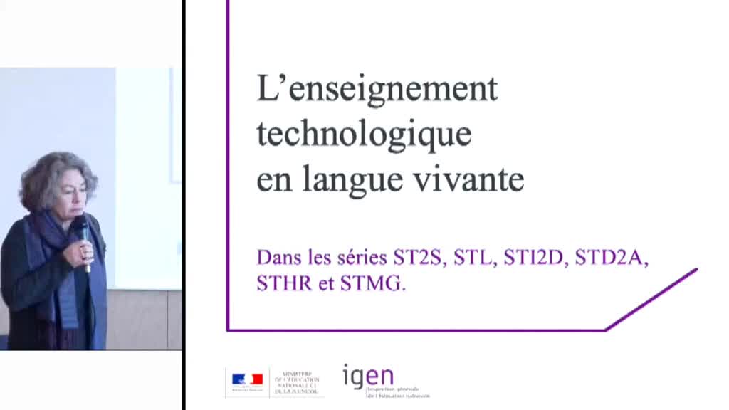 STMG - Enseignement technologique en langue vivante (ETLV) en première STMG