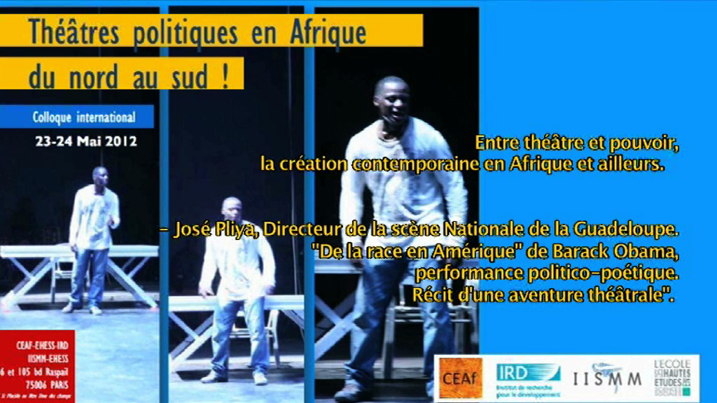 Entre théâtre et pouvoir, la création contemporaine en Afrique et ailleurs (vidéo)